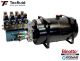 2kW zasilacz hydrauliczny kompaktowy 23 litry z rozdzielaczem 4 sekcje 12V agregat binotto tecfluid ponar