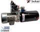 1,5kW Zasilacz hydrauliczny 230V 4,3 l/min elektro pompa ze zbiornikiem 10L TecFluid 2 sekcje valtaro motori agregat zawór zwrotno dławiący