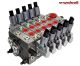 Rozdzielacz proporcjonalny Walvoil z LS Load Sense 5 sekcyjny do Hakowca z HDS 80l/min 12V